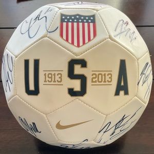 Autographed Nike USMNT USA Soccer Centennial Size 5 Commemorative Ball Rare